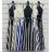 Damen Elegantes Langes Kurzarmkleid (S / M ONE SIZE) ITALIAN FASHION IMWM217229