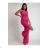 Damen Plus Size (42-46) langes elegantes ärmelloses Partykleid POLISH FASHION PMLBC23265-10