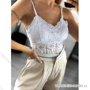 T-Shirt Kurzarm Frauen (UNI S / L) ITALIENISCHE MODE IMK20128