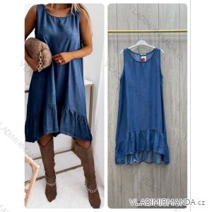 Kleid mit 3/4 Ärmeltasche für Damen (uni sl) ITALIAN Fashion IM3181746