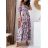Carmen Sommer Sommer Schulterkleid (UNI S / M) ITALIENISCHE MODE IMM20628