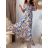 Carmen Sommer Sommer Schulterkleid (UNI S / M) ITALIENISCHE MODE IMM20628