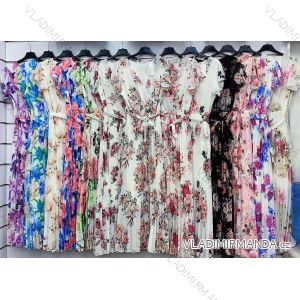 Sommerkleid Carmen aus Musselin für Damen (Einheitsgröße S/M) ITALIAN FASHION IMWE231506