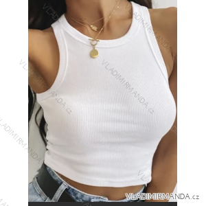 Ärmelloses Crop-Top für Damen (S/M EINHEITSGRÖSSE) ITALIAN FASHION IMPBB23W2027