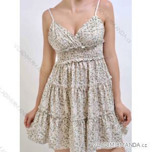 Trägerloses Sommerkleid für Damen (Einheitsgröße S/M) ITALIAN FASHION IMPBB23B22333A