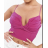 Damen-Träger-Crop-Top (Einheitsgröße S/M) ITALIAN FASHION IMPBB232L23865
