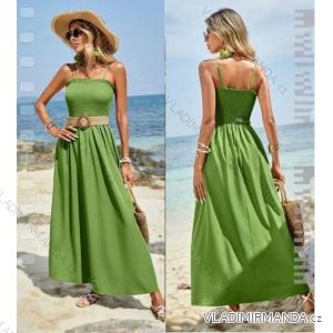 Langes Sommerkleid für Damen mit Schultergurt (S/M EINHEITSGRÖSSE) ITALIAN FASHION IMM23M53171