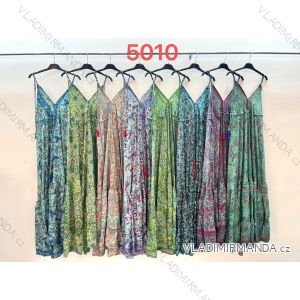 Langes trägerloses Sommerkleid für Damen (Einheitsgröße S/M) ITALIAN FASHION IMM23M5010