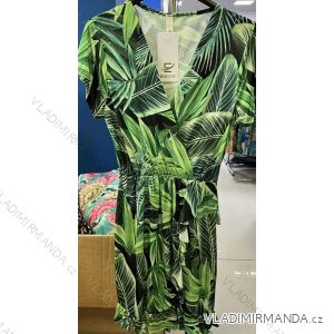 Langes Sommer Damenkleid (uni s-m) ITALIAN FASHION IMM20119