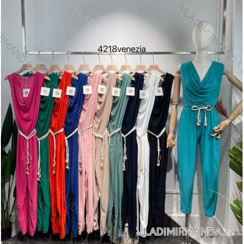 Ärmelloser Icecool-Overall für Damen (S / M ONE SIZE) ITALIAN FASHION IMM22647