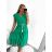Sommerkleid für Damen, langes Maxikleid mit kurzen Ärmeln (Einheitsgröße S/M) ITALIAN FASHION IMM23M20835 S/M altrosa
