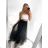 Kleid mit 3/4 Ärmeltasche für Damen (uni sl) ITALIAN Fashion IM3181746