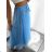 Kleid mit 3/4 Ärmeltasche für Damen (uni sl) ITALIAN Fashion IM3181746 S/M dunkelrosa