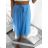 Kleid mit 3/4 Ärmeltasche für Damen (uni sl) ITALIAN Fashion IM3181746 S/M dunkelrosa