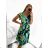 Kurzärmliges Sommerkleid für Damen (Einheitsgröße S/M) ITALIAN FASHION IMM23M20814