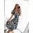 Kurzärmliges Sommerkleid für Damen (Einheitsgröße S/M) ITALIAN FASHION IMM23M20814