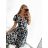 Kurzärmliges Sommerkleid für Damen (Einheitsgröße S/M) ITALIAN FASHION IMM23M20814