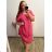 Sommerkleid Carmen aus Musselin für Damen (Einheitsgröße S/M) ITALIAN FASHION IMWE231506