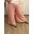 Lose lange Sommerhose der Frauen (M/L EINE GRÖSSE) ITALIAN FASHION IMC23030 L/XL pink