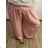 Lose lange Sommerhose der Frauen (M/L EINE GRÖSSE) ITALIAN FASHION IMC23030 L/XL pink