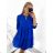 Šaty oversize elegantní 3/4 rukáv dámské (L/XL ONE SIZE) ITALSKÁ MÓDA IMD21560