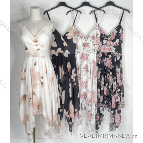 Trägerloses Sommerkleid für Damen (Einheitsgröße S/M) ITALIAN FASHION IMPBB232761s