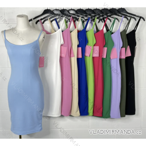 Trägerloses Sommerkleid für Damen (Einheitsgröße S/M) ITALIAN FASHION IMPBB23L21547