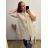 Elegantes Hemd Langarm Damen Kleid (S / M ONE SIZE) ITALIAN FASHION IMWY21734