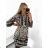 Langärmeliges Sommer-Hemdkleid für Damen (Einheitsgröße S/M/L/XL) ITALIAN FASHION IMF238296
