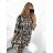 Sommer-Hemdkleid mit langen Ärmeln für Damen (Einheitsgröße S/M/L/XL) ITALIAN FASHION IMF2312979