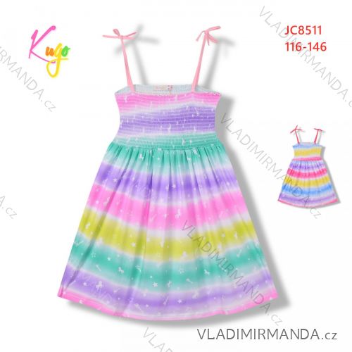 Kurzarmkleid mit Pailletten Kinder Teen Girls (116-146) KUGO BS3279