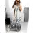 Damen-Sommerkleid Icecool mit Ärmeln (S/M, L/XL) AINUOSI ITALIAN FASHION IMB2325687