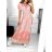 Damen-Sommerkleid Icecool mit Ärmeln (S/M, L/XL) AINUOSI ITALIAN FASHION IMB2325687