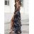 Langes Sommerkleid für Damen (S/M ONE SIZE) ITALIAN FASHION IMWG222482