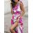 Langes Sommerkleid für Damen (S/M ONE SIZE) ITALIAN FASHION IMWG222482