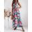 Langes, elegantes, ärmelloses Damenkleid (Einheitsgröße S/M) ITALIAN FASHION IMWGB232315
