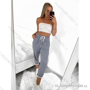 Damen-Jogginghose mit langen Streifen (Einheitsgröße S/M/L) ITALIAN FASHION IM723003