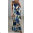 Langes Sommerkleid mit Trägern für Damen (S/M ONE SIZE) ITALIAN FASHION IMPBB23S3326A