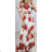 Langes Sommerkleid für Damen mit kurzen Ärmeln (S/M EINHEITSGRÖSSE) ITALIAN FASHION IMPBB2320203sA