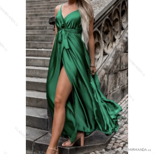 Šaty letní na ramínka dámské (S/M ONE SIZE) ITALSKÁ MÓDA IMPBB22B21841