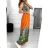 Langes, elegantes, ärmelloses Icecool-Kleid für Damen (M/L, XL/XXL) AINUOSI ITALIAN FASHION IMB237719