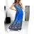 Langes, elegantes, ärmelloses Icecool-Kleid für Damen (M/L, XL/XXL) AINUOSI ITALIAN FASHION IMB237719