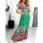 Langes, elegantes, ärmelloses Icecool-Kleid für Damen (M/L, XL/XXL) AINUOSI ITALIAN FASHION IMB237719