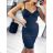 Šaty letní na ramínka dámské (S/M ONE SIZE) ITALSKÁ MÓDA IMPBB22B21841 S/M weiß