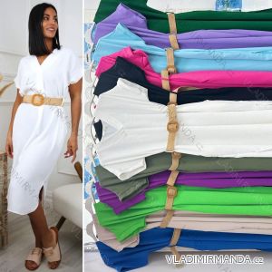 Hemdbluse 3/4 Ärmel (UNI XL-3XL) ITALIENISCHE MODA IM420486