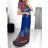 Langes, elegantes Icecool-Kleid für Damen mit Ärmeln (M/L, XL/2XL) AINUOSI ITALIAN FASHION IMB239502