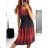 Elegantes ärmelloses Icecool-Kleid für Damen (M/L, XL/2XL) AINUOSI ITALIAN FASHION IMB239965