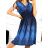 Elegantes ärmelloses Icecool-Kleid für Damen (M/L, XL/2XL) AINUOSI ITALIAN FASHION IMB239965