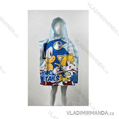 Pončo Autos mc Queen Kinder Jungen (55 * 110 cm) SETINO 820-443