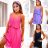 Sommerkleid Carmen aus Musselin für Damen (Einheitsgröße S/M) ITALIAN FASHION IMWE231506